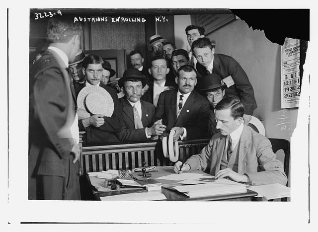 Austrians enrolling N.Y.