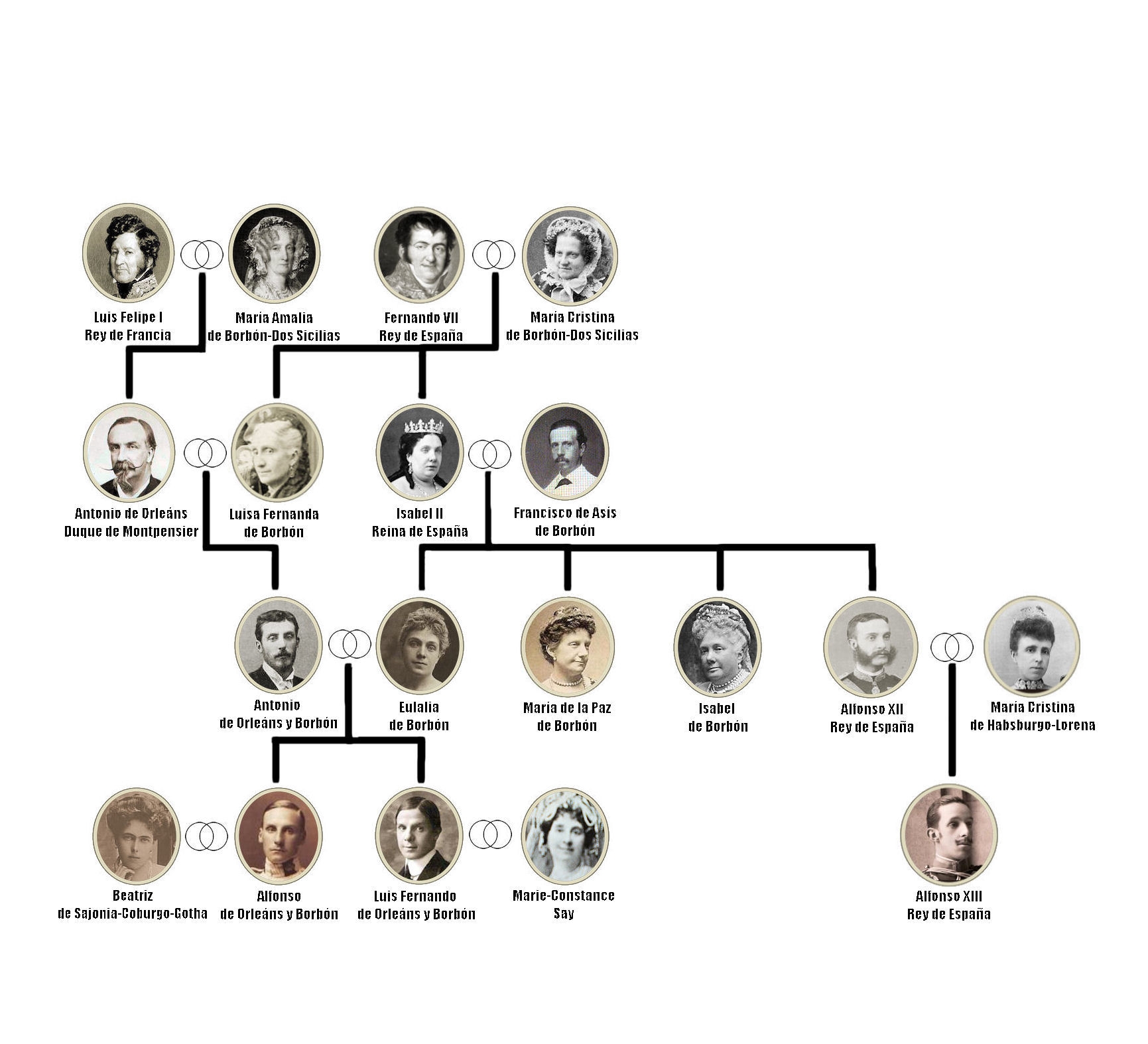 Antoine Habsbourg family tree