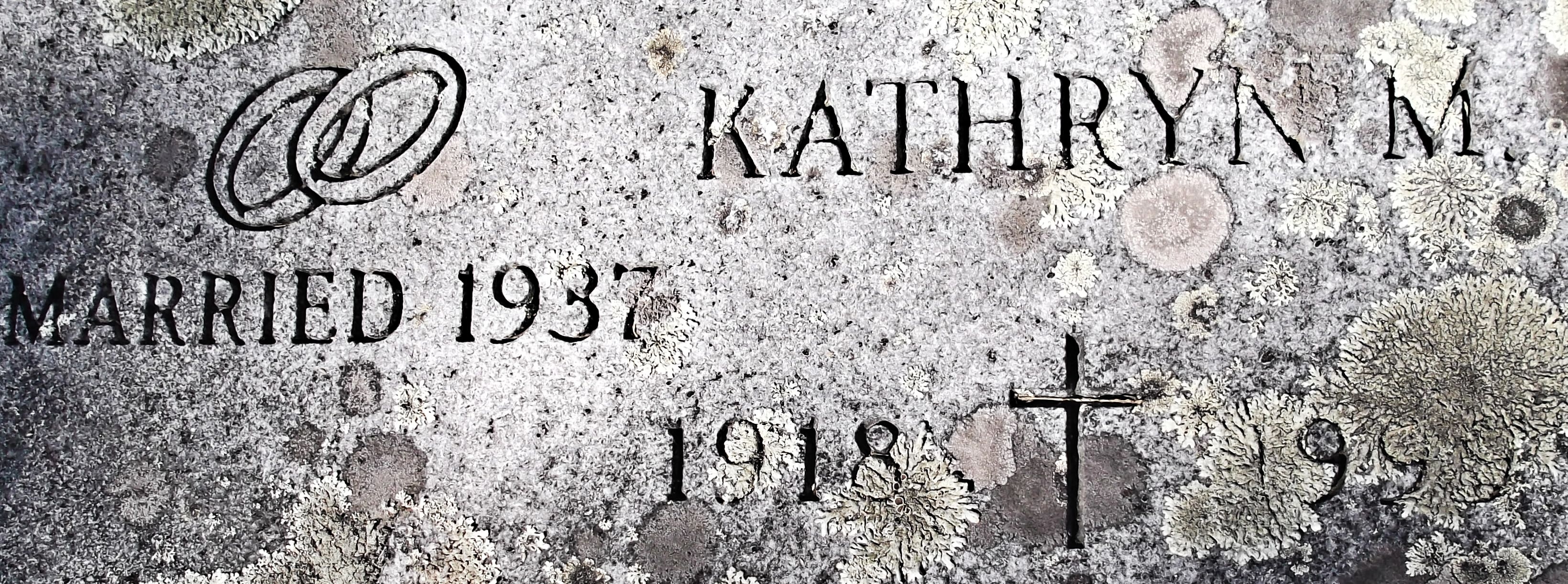 Kathryn M Beck gravesite