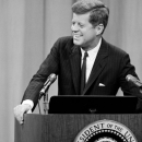 A photo of John F. Kennedy