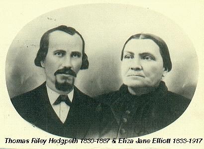 Thomas Riley & Eliza Jane (Elliott) Hedgpeth