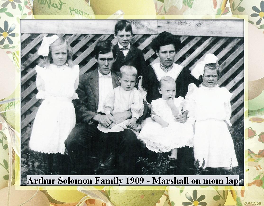  Arthur & Odelia Solomon Family, 1909 Mississippi