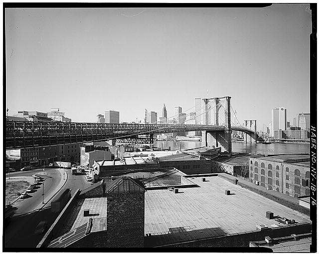 16. View looking NW from warehouse rooftop on Water...