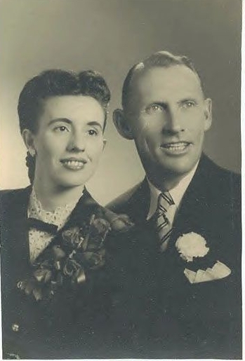 Olive Taylor and Mark Hannum