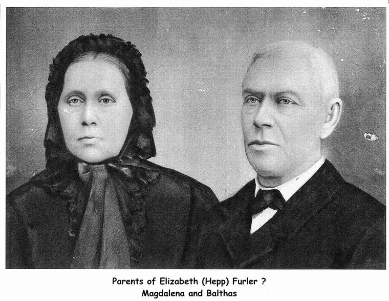 Balthasar Furler and Magdalena Hepp Furler
