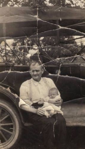 Michael Jungers & his Granddaughter.