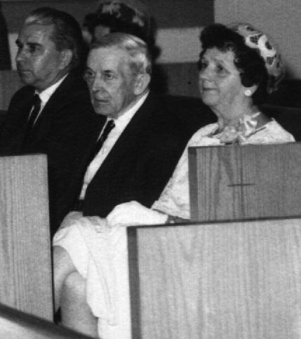 Edward & Annie (Silvius) McDonald at wedding 1965-ish