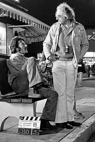 Ulu Grosbard and Dustin Hoffman