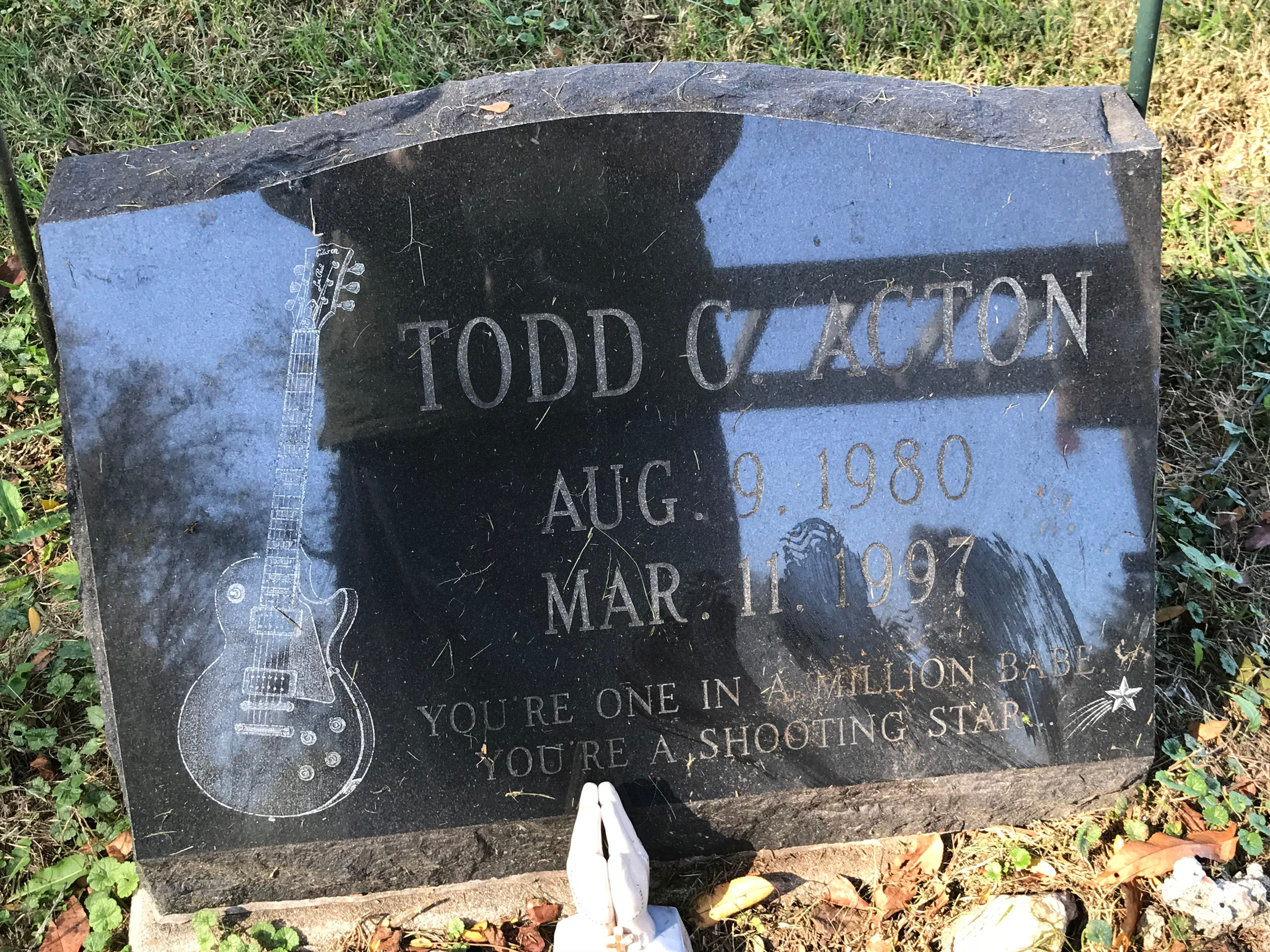 Todd C Acton Gravesite