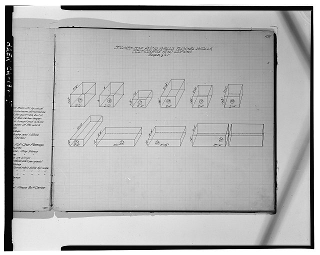 5. 'Stones for Wing Walls, Tunnel Walls, Belt-Course and...
