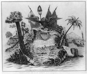 Portraits of the seven presidents of the U.S. / A....