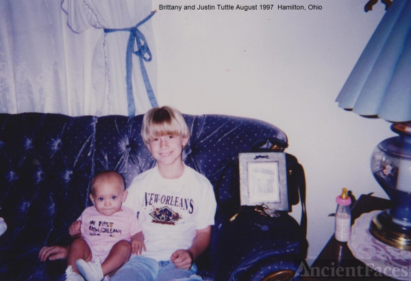 Brittany and Justin Tuttle, 1997