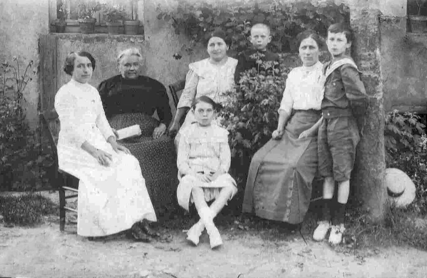 Famille Brice vers 1910 