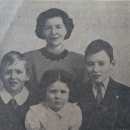 Louise with Brothers and Mother