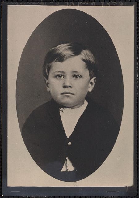 Orville Wright, about three years old