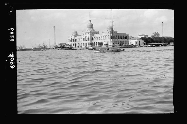 Egypt. Port Said. Office building of the Suez Canal Company