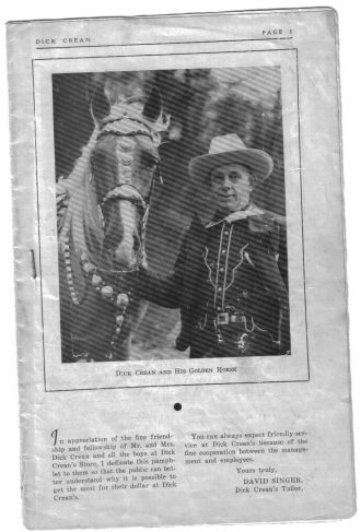 Dick Crean & his horse