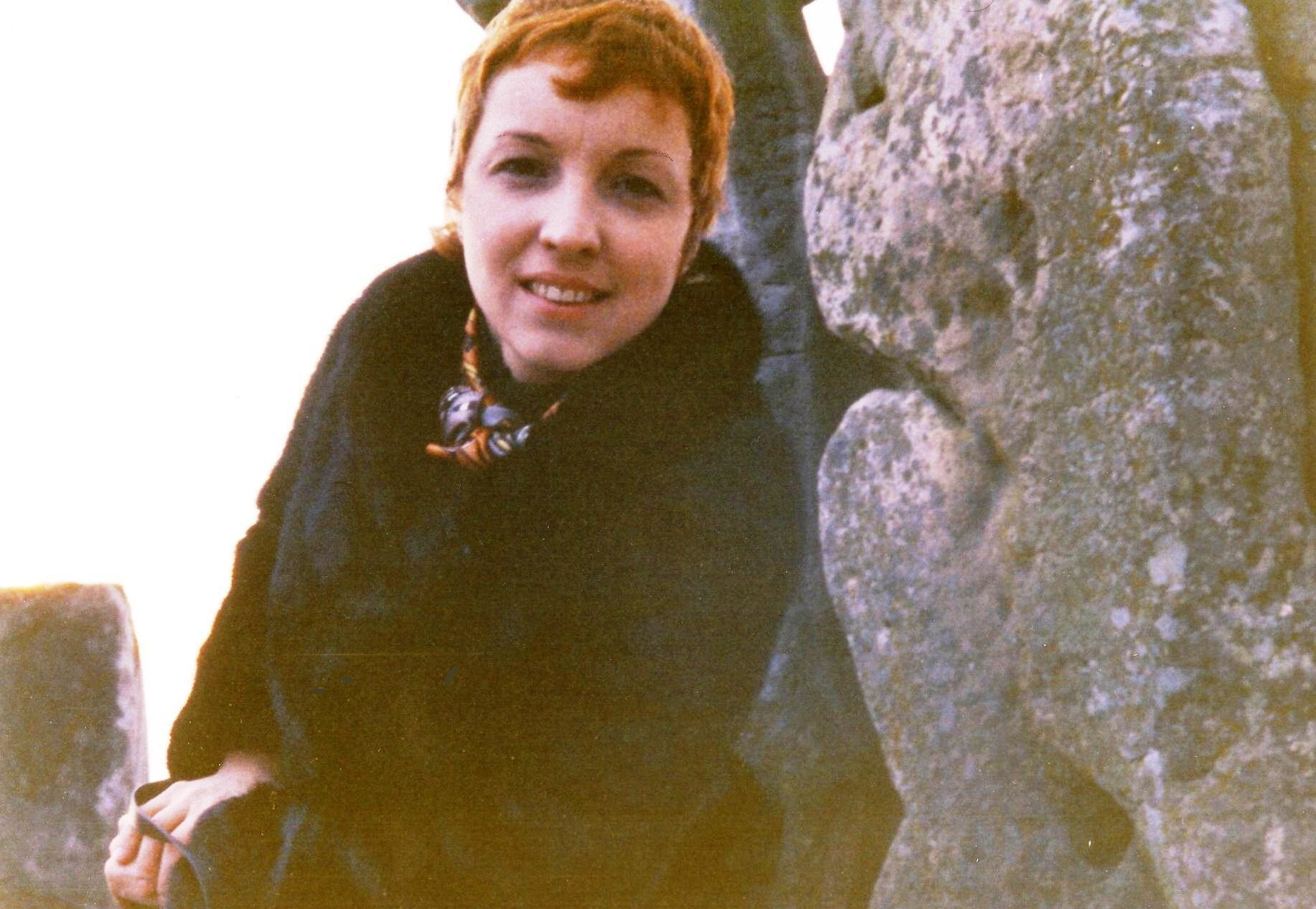 I asked Mr. McAllister to take my picture at Stone Henge.