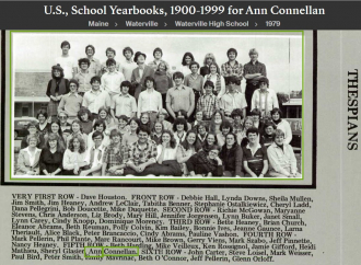 Annie T. (Connellan)Edwards--U.S., School Yearbooks, 1900-1999(1979)Thespians