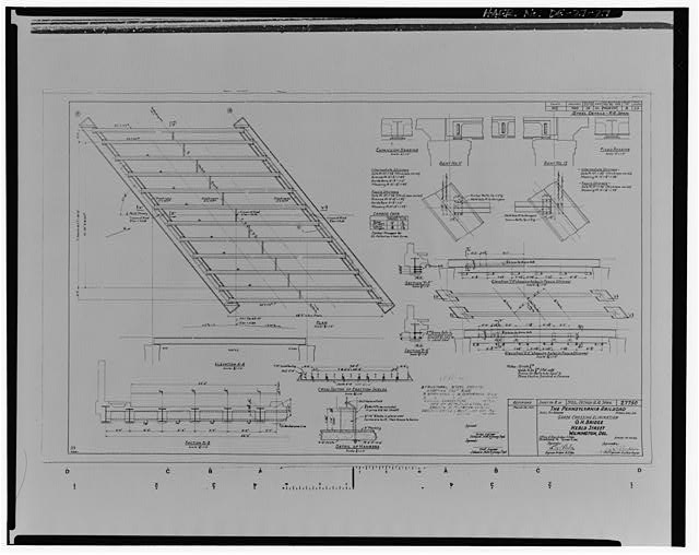 27. SHEET 8 - Heald Street Bridge, Spanning Conrail...
