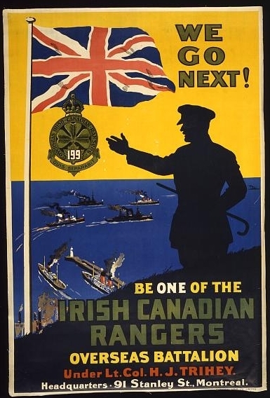 We go next! Irish Canadian Rangers...