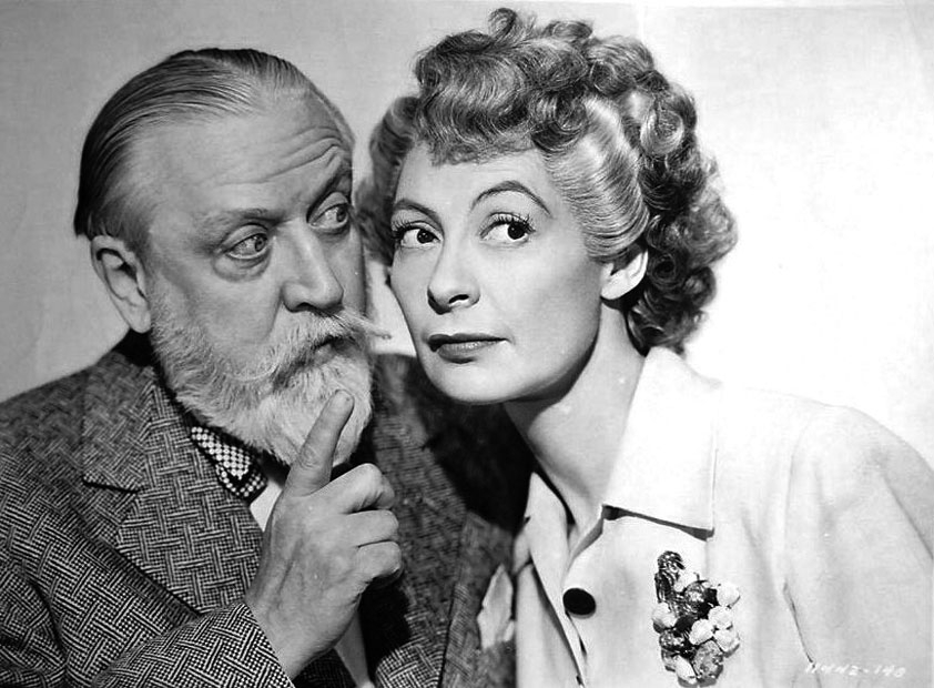 Ilka Chase and Monty Woolley