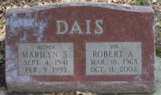 Robert A Dais Gravesite