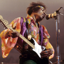 A photo of Jimi Hendrix