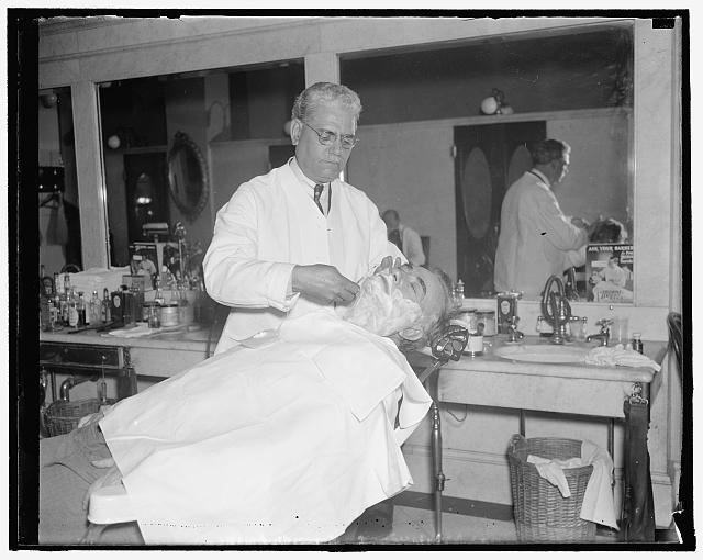 Sen. M.M. Logan, Ky. shaved