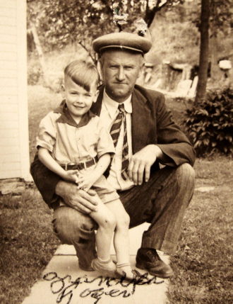 "Grandpa Roger" with Grandson "Grandpa Roger" with Grandson
