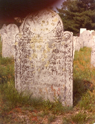 Jerusha Frink gravestone