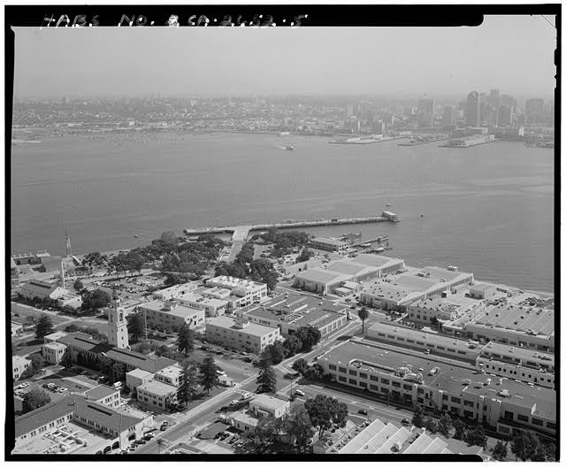 Aerial view looking northeast. Photograph taken over...