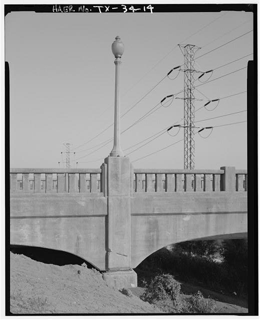 DETAIL OF TYPICAL LAMP POST, FROM E. - Corinth Street...