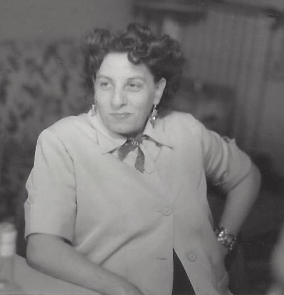 Armand S. Gabriel's widow. My favorite aunt Julia.