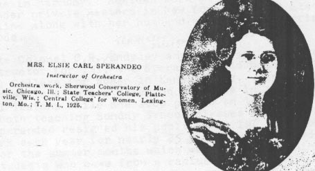Elsie Leone (Carl) Sperandeo