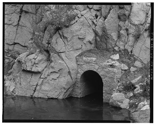 2. CONFLUENCE POOL, DETAIL OF TUNNEL PORTAL WITH WATER...