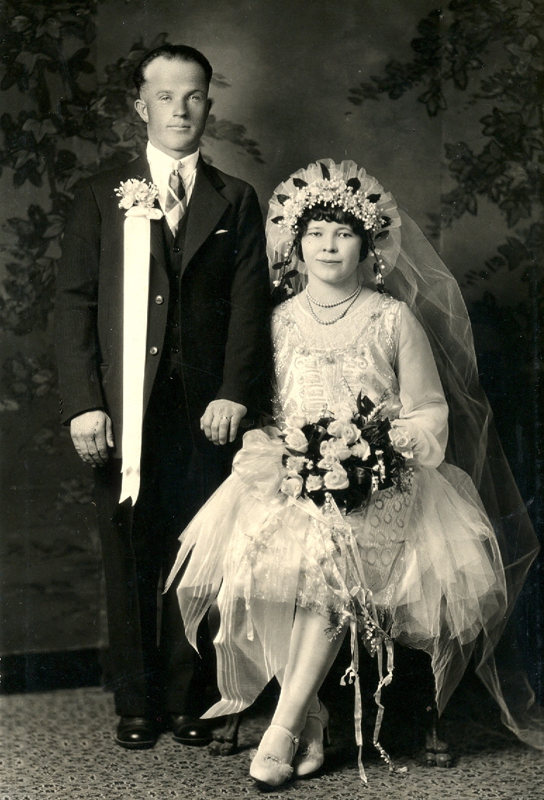 Wedding Picture - 1920s Oregon