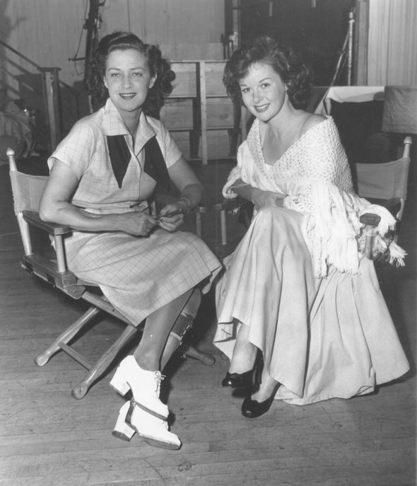 Jane Froman and Susan Hayward