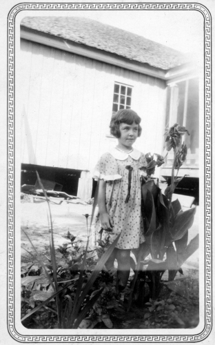 Alma Fay Hillard at age 6