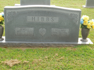 Jewell Hibbs Gravesite