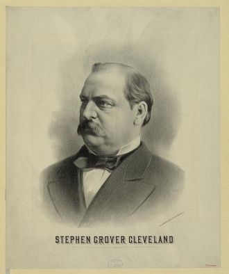 A photo of Stephen Grover Cleveland