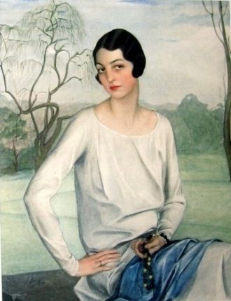 A photo of Ava Alice Muriel (Astor) Obolensky 