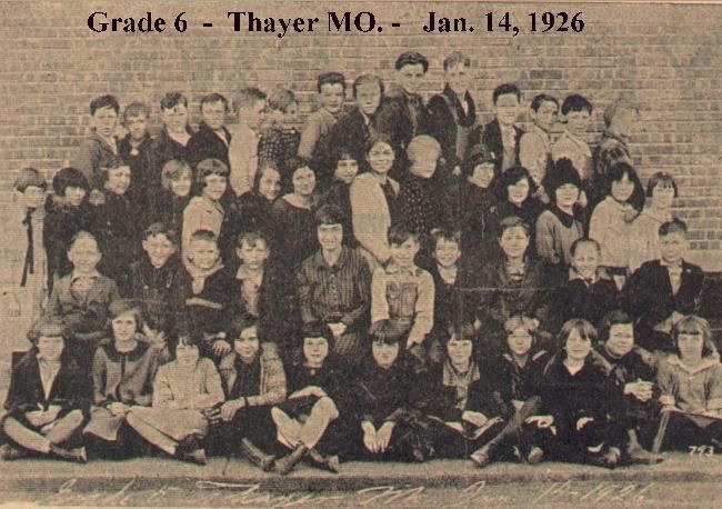 Thayer MO grade 6