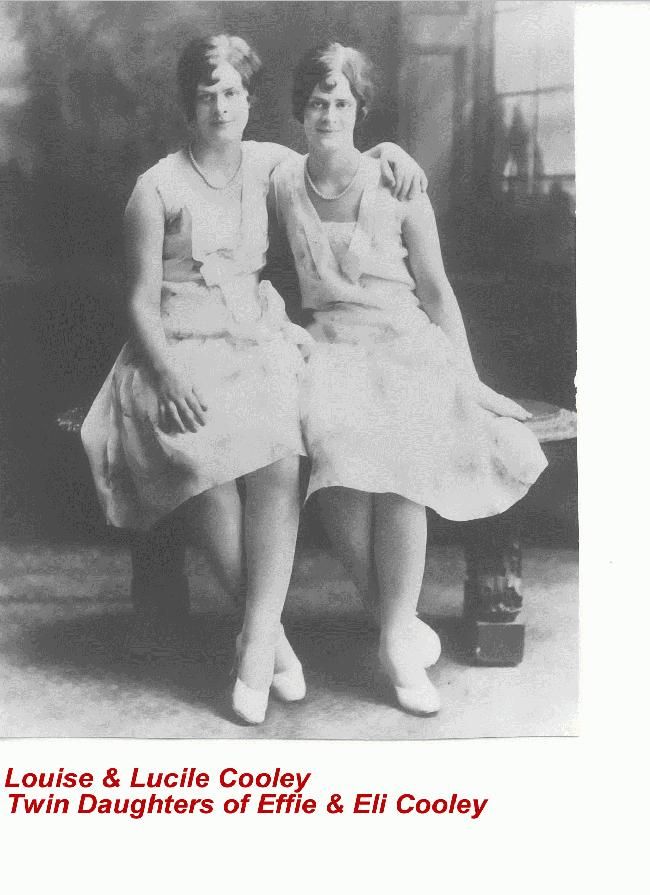 Louise and Lucile  Cooley
