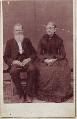 Unknown Georgia Couple circa 1900
