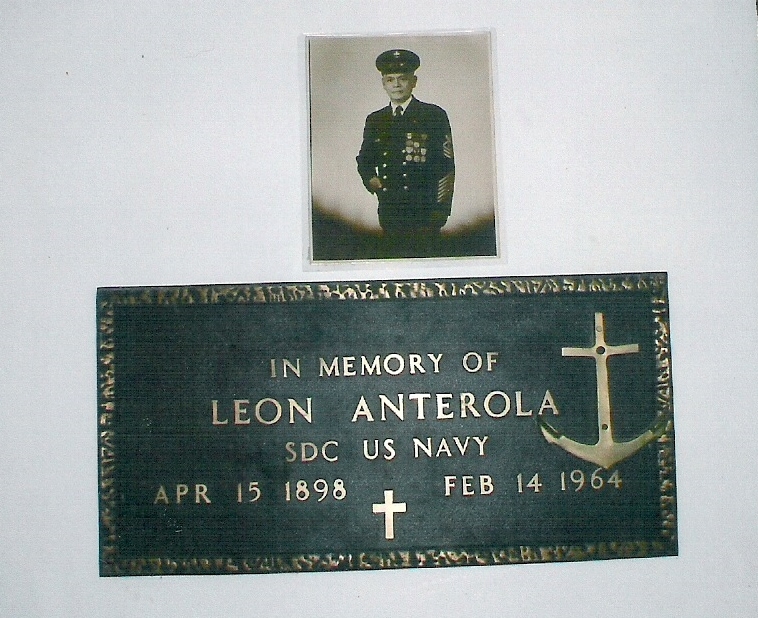 Leon San Juan Anterola gravesite