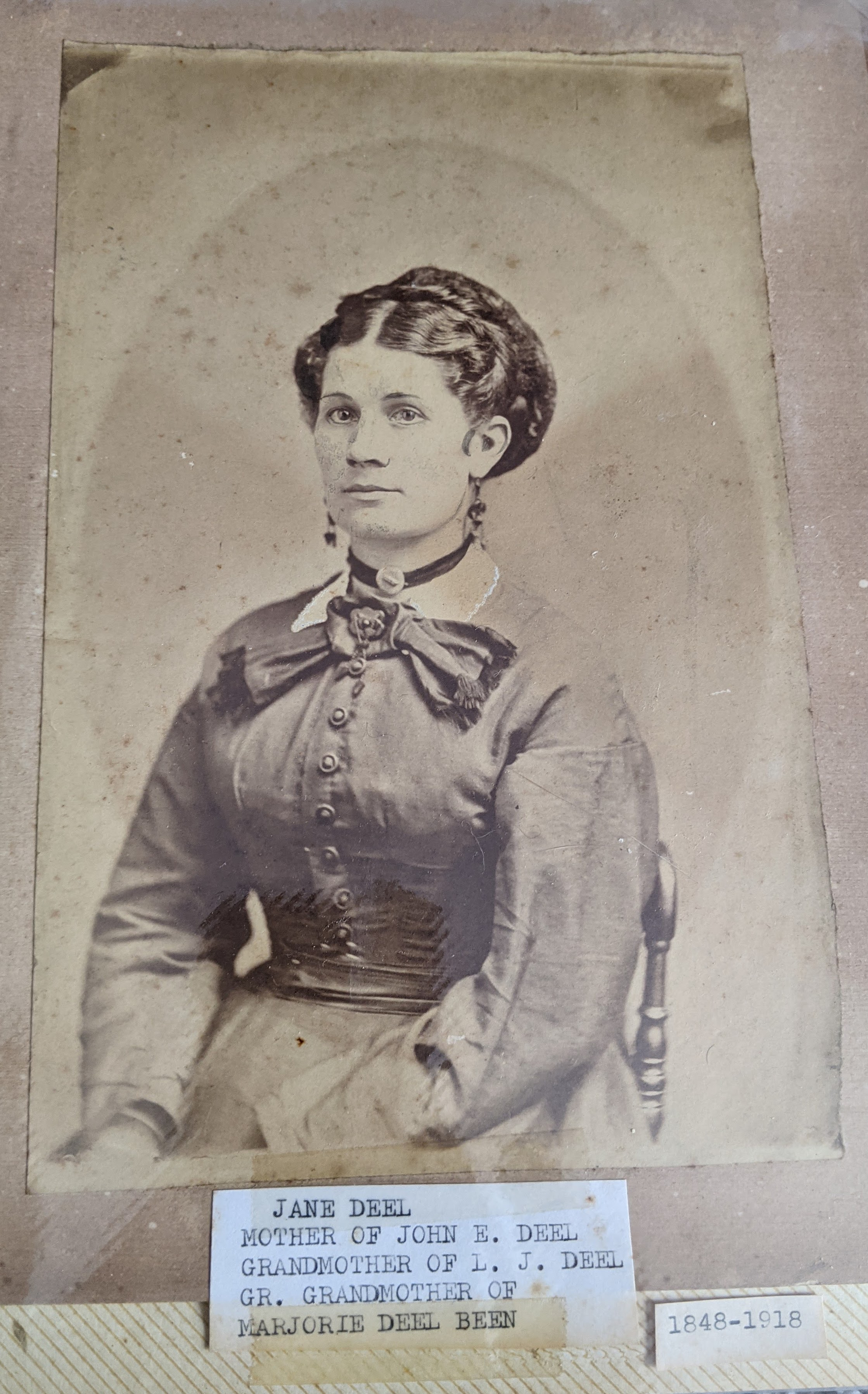Eliza Jane Harmison Deel