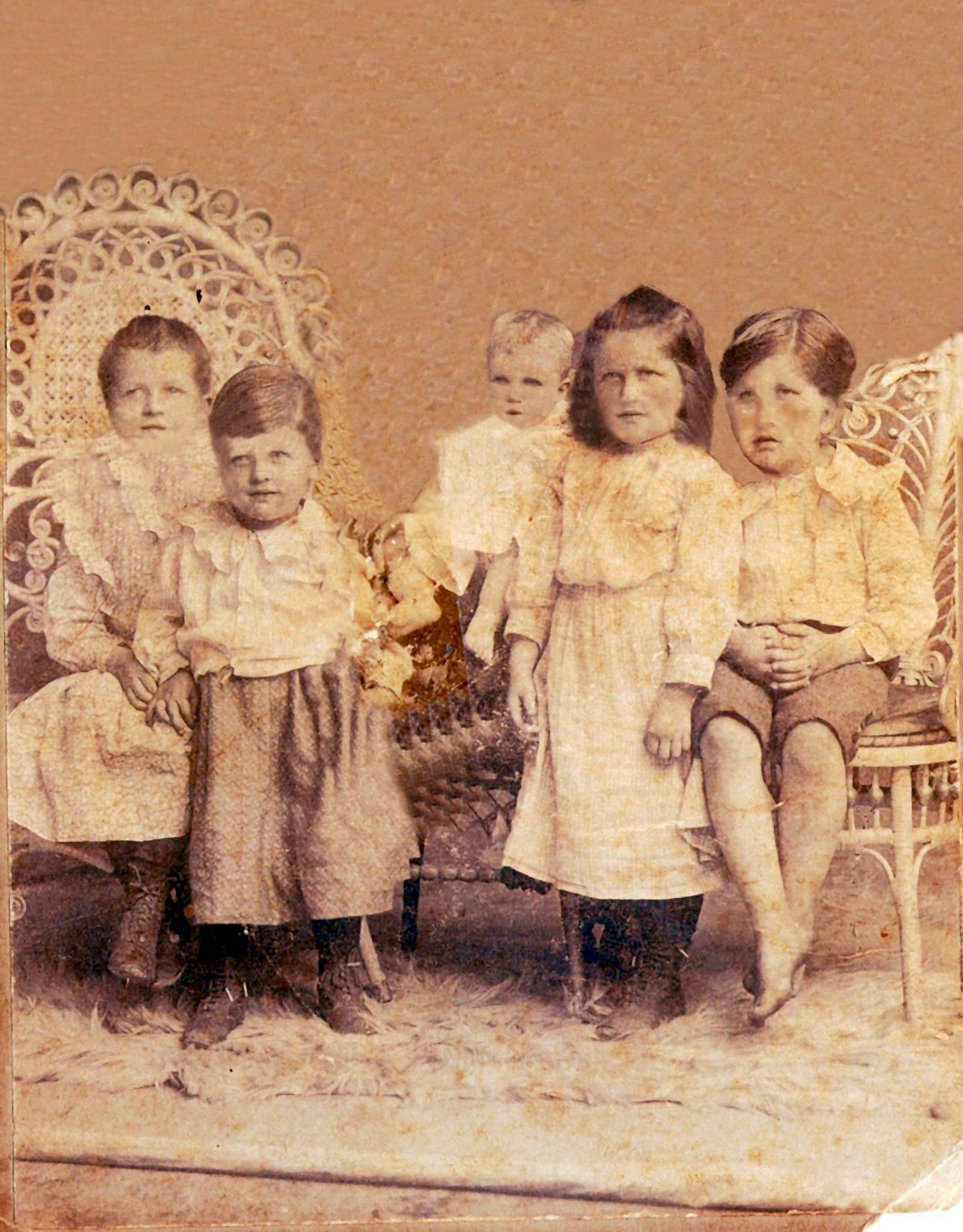 Nathaniel Gideon Stephens Children
