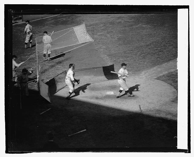 Joe Judge batting