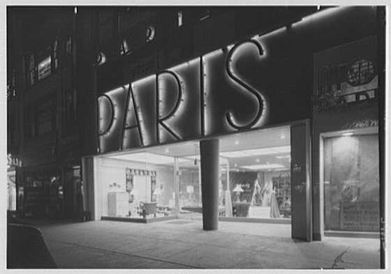 Paris Decorators, business on Grand Concourse, Bronx, New...